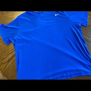 Blue Nike 4XL Dri-Fit T-shirt